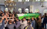 Yangından ölen genç kadına son görev! Yangından ölen genç kadına son görev!