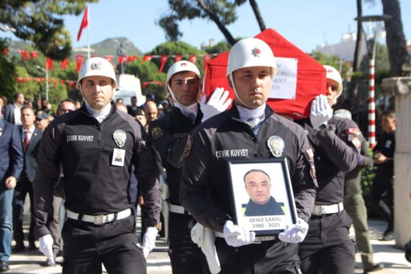 Muğla’da polis memuruna acı veda! Muğla’da polis memuruna acı veda!