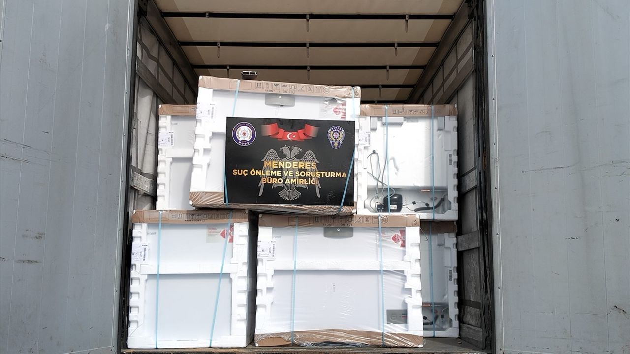 Çalıntı beyaz eşya vurgunu… İzmir’de yakalandı!