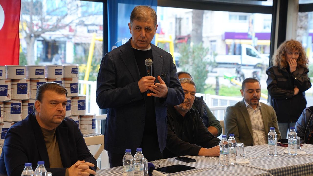 Tugay’dan Seferihisar’da destek mesajı: Üreten herkesin yanındayız!