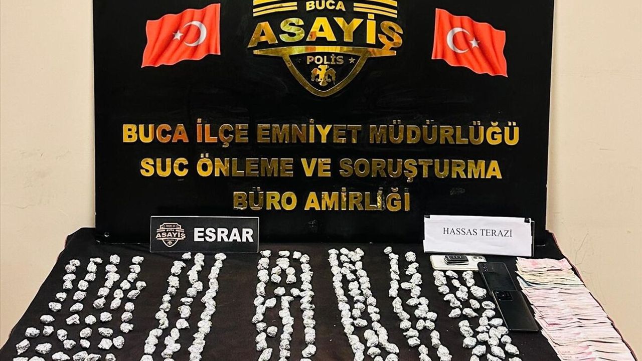 İzmir’de evinde uyuşturucu bulunan şüpheli tutuklandı
