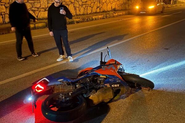 Genç motosikletli kaza kurbanı!