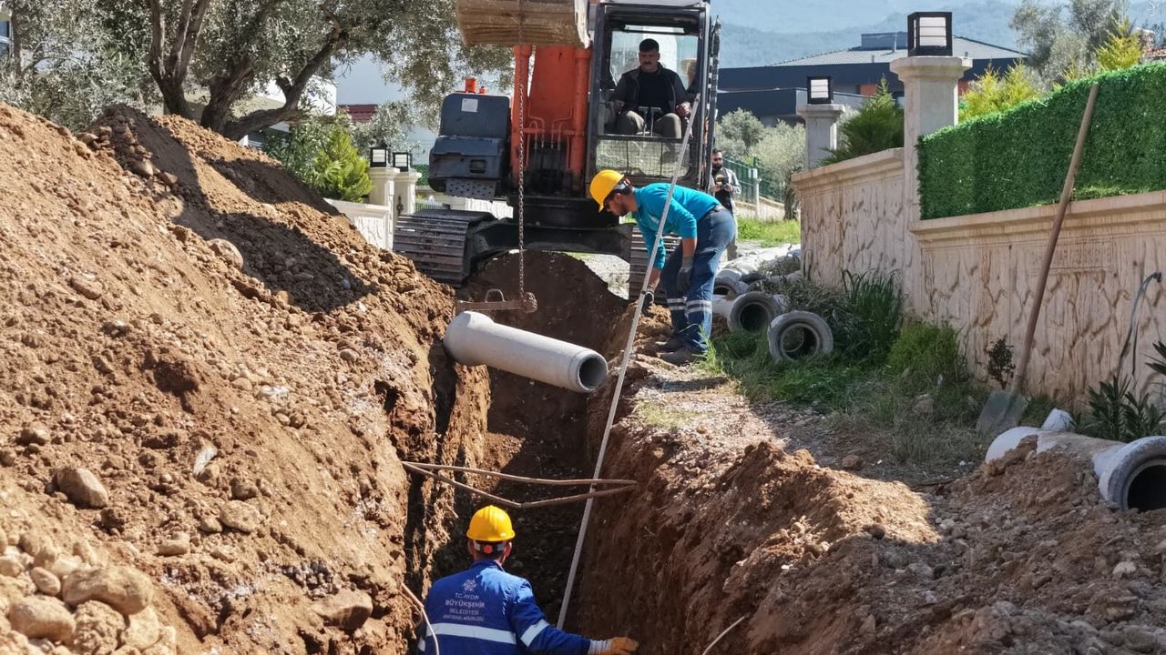 Başkan Çerçioğlu’ndan Davutlar’da altyapı yatırımı