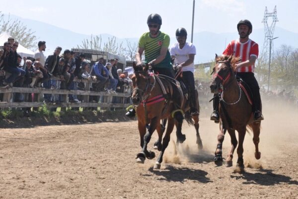 Ödemiş’te rahvan at yarışları düzenlendi Ödemiş’te rahvan at yarışları düzenlendi