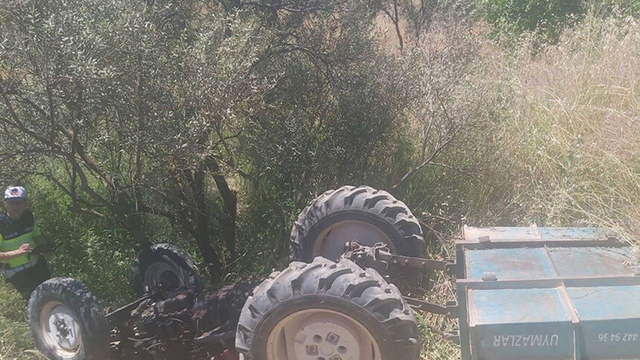 Traktörün altında can verdi: Yaşlı adamın acı sonu!