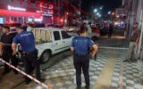 Kasklı saldırgan dehşeti: Bacağına 3 kurşun isabet... Kasklı saldırgan dehşeti: Bacağına 3 kurşun isabet...