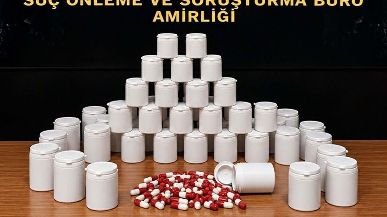 İzmir’de uyuşturucu operasyonu: 2 bin 775 hap ele geçirildi